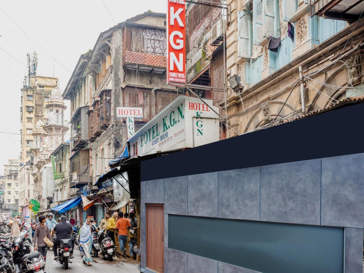 Hotel Kgn Near Cst Railway Station Mumbai And Haj House Mumbai Near Crawford Market 뭄바이 외부 사진