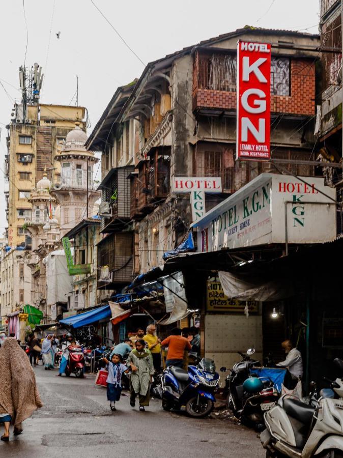 Hotel Kgn Near Cst Railway Station Mumbai And Haj House Mumbai Near Crawford Market 뭄바이 외부 사진
